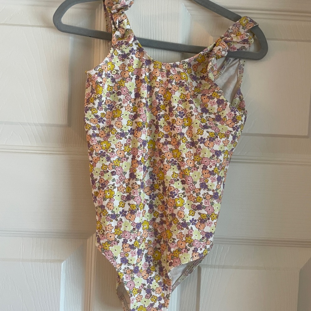Zara Kids Floral One Piece - Pink, Yellow, Purple